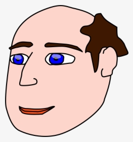 Transparent Bald Man Png - Cartoons With Receding Hairlines, Png Download, Transparent PNG