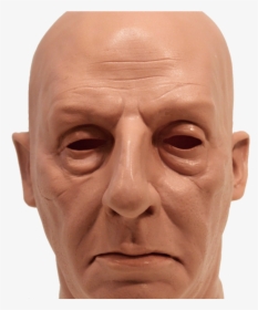 Bouncer Realistic Bald Man Mask - Bald Man Head Png, Transparent Png, Transparent PNG