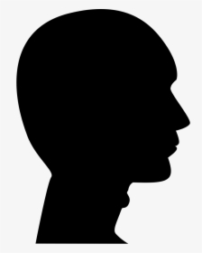 Transparent Man Head Silhouette Png - Bald Guy Silhouette Transparent, Png Download, Transparent PNG