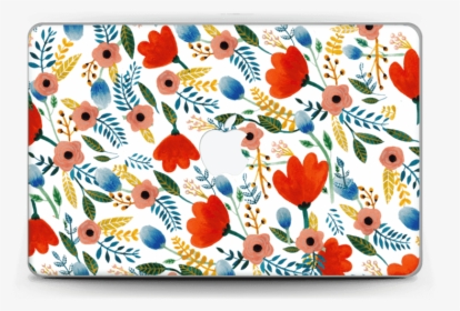 Rosa S Flowers Skin Macbook Air 11” - Floral Design, HD Png Download, Transparent PNG