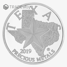 Tw 2019 Texas Silver Round Obverse, HD Png Download, Transparent PNG