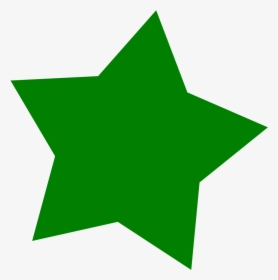 Free Clip Art Green Star, HD Png Download, Transparent PNG