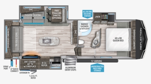 Reflection 29rs Floor Plan, HD Png Download, Transparent PNG