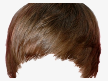 Brown Hair Clipart Ssumit49 - Justin Bieber Hair Png, Transparent Png, Transparent PNG
