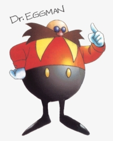 Transparent Dr Eggman Png - Dr Eggman Original Design, Png Download, Transparent PNG