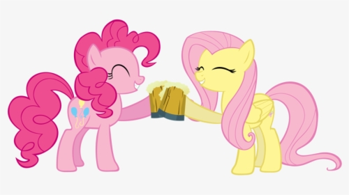 Fluttershy And Pinkie Pie Vector, HD Png Download, Transparent PNG