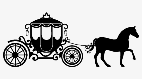 Horse Drawn Carriage Clipart Svg - Carriage Clipart, HD Png Download, Transparent PNG