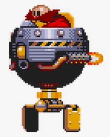 What Is Your Favorite Moment With Eggman In A Sonic - Dr Robotnik Eggmobile Sprite, HD Png Download, Transparent PNG