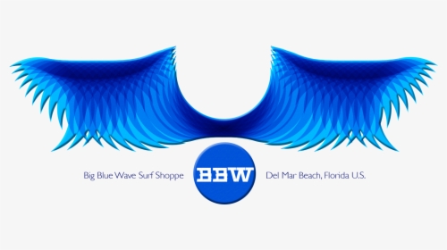 Big Blue Wave Shoppe Logo - Graphic Design, HD Png Download, Transparent PNG