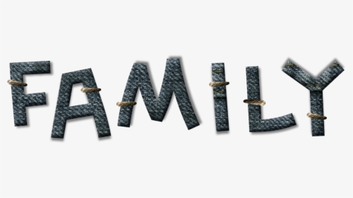 Family Word Art Transparent , Png Download - Family Word Images Png, Png Download, Transparent PNG