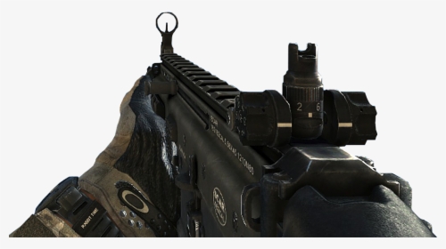 Call Of Duty Gold Scar, HD Png Download, Transparent PNG