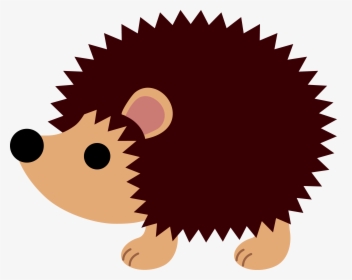 Cute Porcupine Clipart Png - Hedgehog Clipart, Transparent Png, Transparent PNG