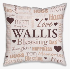 Family Word Art - Cushion, HD Png Download, Transparent PNG
