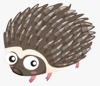 Transparent Knuckles The Echidna Png - Cartoon Porcupine Png, Png Download, Transparent PNG
