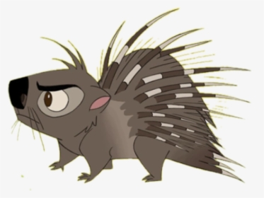 Clipart Cartoon Porcupine, HD Png Download, Transparent PNG