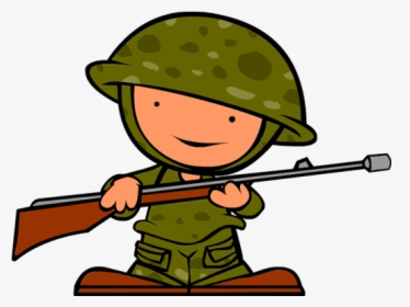 Veteran Cartoon Clip Art - Soldier Clipart, HD Png Download, Transparent PNG