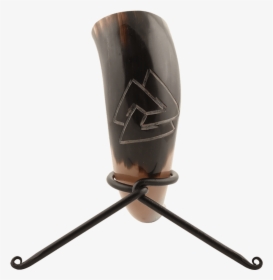 Valknut Drinking Horn With Stand - Sword, HD Png Download, Transparent PNG