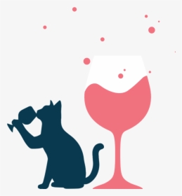 Cats And Wine Clipart, HD Png Download, Transparent PNG