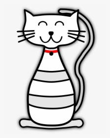 Kittens Clipart Whisker On Kitten - Cat And Girl Clipart, HD Png Download, Transparent PNG