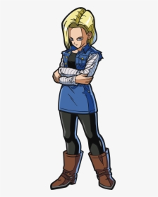 Dragon Ball Fighterz C18, HD Png Download, Transparent PNG