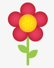 Minus Flower Border Clipart, Jungle Flowers, Felt Flowers, - Red Flower Clipart Transparent Background, HD Png Download, Transparent PNG