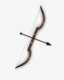Free Vector Bow And Arrow - Bow And Arrow Pdf, HD Png Download, Transparent PNG