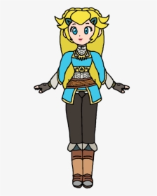 Zelda By Katlime , Png Download - Cartoon, Transparent Png, Transparent PNG