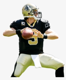 Drew Brees Football Love, Football Stuff, New Orleans - New Orleans Saints Player Png, Transparent Png, Transparent PNG