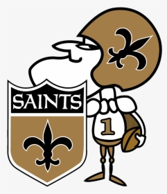 Someone Have The 1970s Saints Man Logo - New Orleans Saints Man, HD Png Download, Transparent PNG