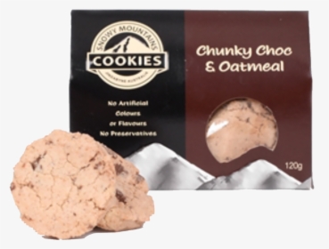 Snowy Mountain Chunky Choc Oatmeal 120g - Snowy Mountain Cookies, HD Png Download, Transparent PNG
