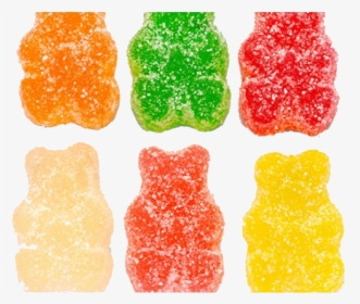 Gummy Bear Clipart Orange Bears With Transparent Background - Gummy Bear Candy Sour, HD Png Download, Transparent PNG
