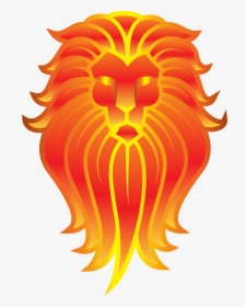 Chromatic Lion Face Tattoo 4 No Background Clip Arts - Lion Face With No Background, HD Png Download, Transparent PNG