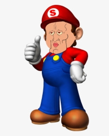 Super Mario Thumbs Up, HD Png Download, Transparent PNG