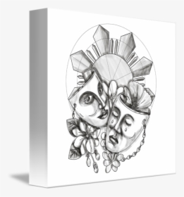 Sampaguita Flower Tattoo - Sampaguita Drawing, HD Png Download, Transparent PNG