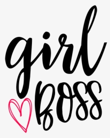 Girl Boss Svg Free, HD Png Download, Transparent PNG