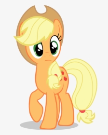 Cartoon,facial Character,ear,style,pony - Apple Jack Cut Out, HD Png Download, Transparent PNG