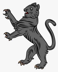 Mean Cat Clipart - Lynx Coat Of Arms, HD Png Download, Transparent PNG