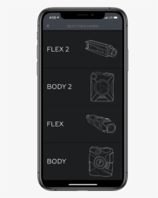 Connect Your Body-worn Cameras To Smartphones - Iphone, HD Png Download, Transparent PNG