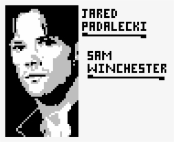 Jared Padalecki Pixel Art, HD Png Download, Transparent PNG