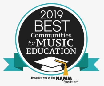 2019 Best Communities For Music Education Logo    Class - Namm Show, HD Png Download, Transparent PNG