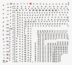 Hotline Miami Character Sprite Sheet, HD Png Download, Transparent PNG