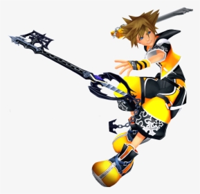 Kingdom Hearts 2 Valor Form Sora, HD Png Download, Transparent PNG
