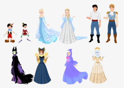 Beauty And The Beast Disney Fairies Fairy Tale Rapunzel - Disney Fairytale Characters, HD Png Download, Transparent PNG