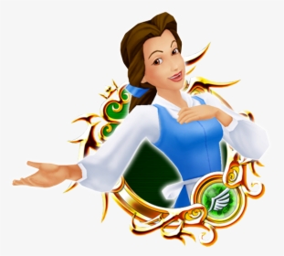 Transparent Beauty And The Beast Characters Png - Kingdom Hearts Riku Medal, Png Download, Transparent PNG