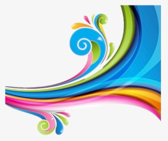 Colorful Rainbow Background - Colorful Rainbow Background Vector, HD Png Download, Transparent PNG