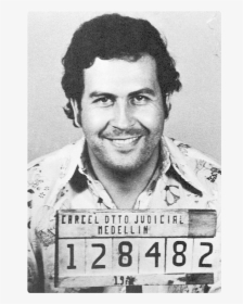 Pablo Escobar Mug Shot Poster, HD Png Download, Transparent PNG