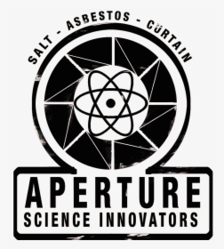 Portal 2 Old Aperture Logo , Png Download - Portal Aperture Science Logo, Transparent Png, Transparent PNG