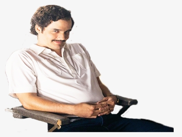 Sticker Other Pablo Escobar Narcos Netflix - Sitting, HD Png Download, Transparent PNG