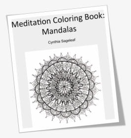 Coloring Meditation With Free Coloring Pages - Circle, HD Png Download, Transparent PNG
