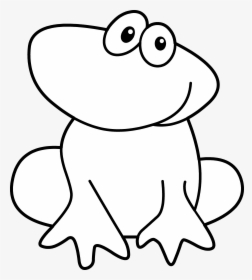 Frog Coloring Pages For Preschoolers, HD Png Download, Transparent PNG